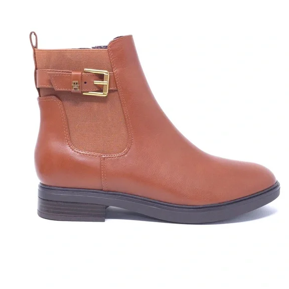 Tommy Hilfiger Chelsea Boots Baylon Medium Natural Leather Size 9.5M - Picture 6 of 12